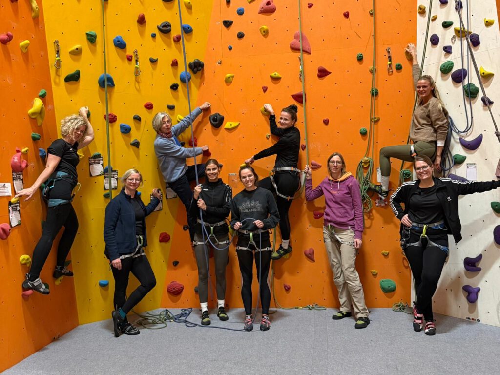 Erfolgreiche Qualifikationsfortbildung „Klettern im Toprope“