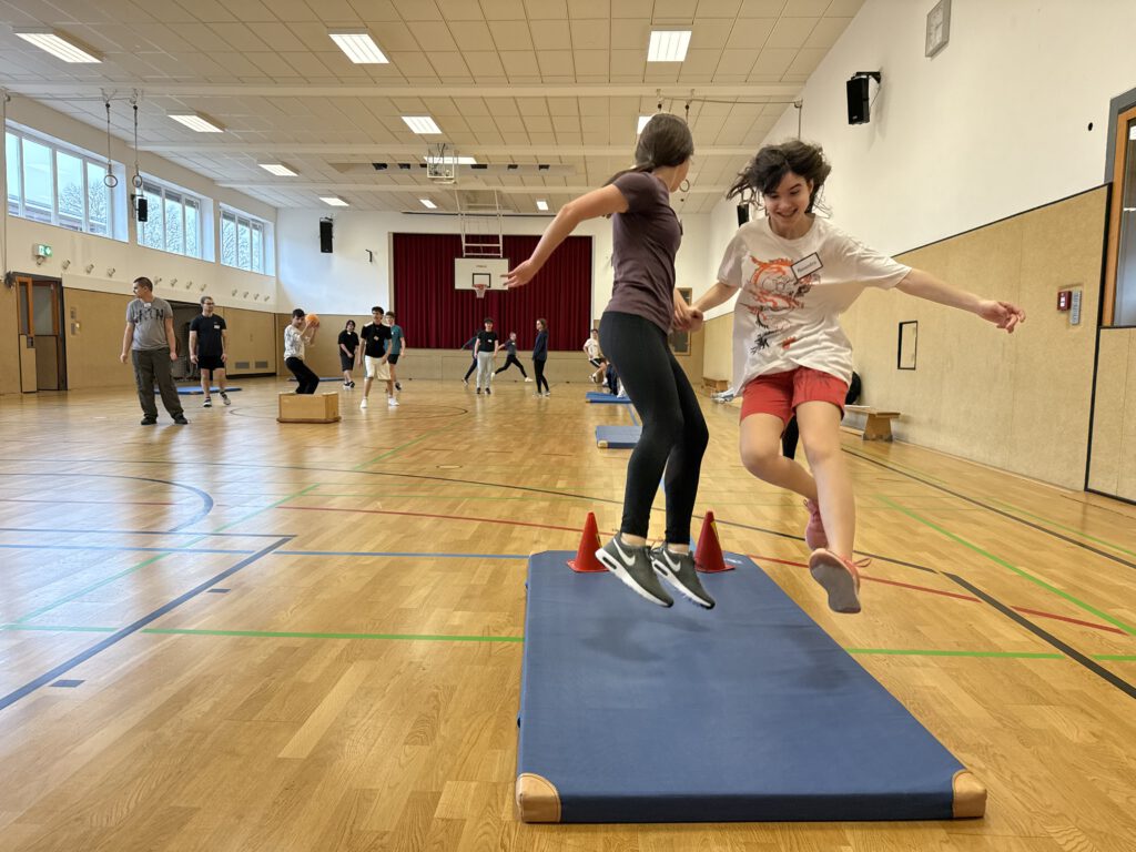 Inklusive Sportkooperation mit der Winfriedschule